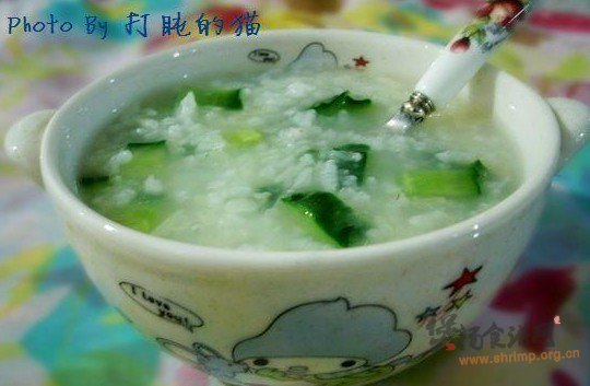 黄瓜粥的做法