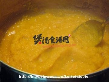 奶油南瓜羹的做法