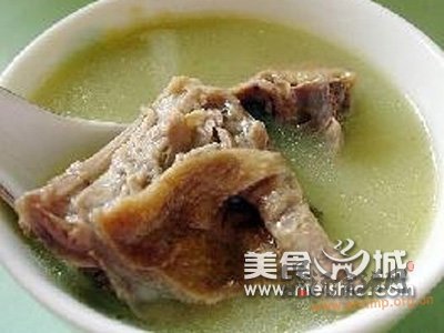 绿豆生地鸽子汤的做法