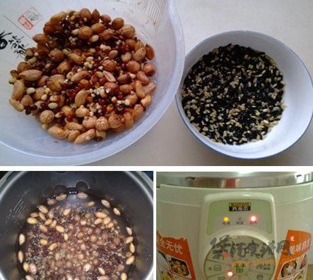 红豆杂粮粥的做法