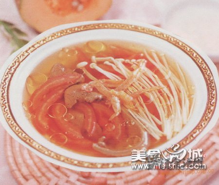 (1)西红柿猪肝汤的做法