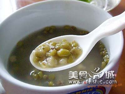 薄荷绿豆汤的做法