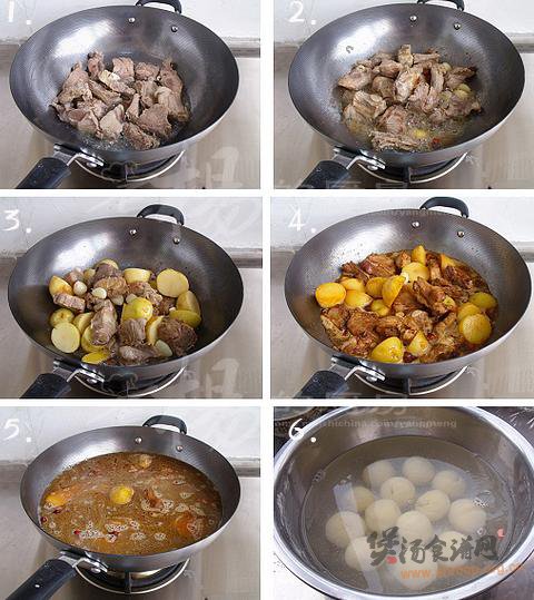 土豆蛋炖排骨的做法