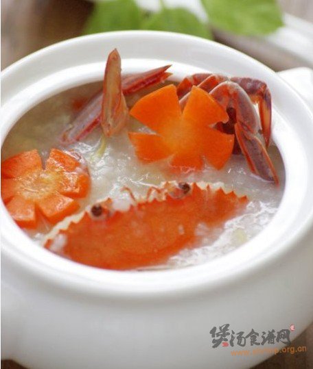 花蟹粥的做法