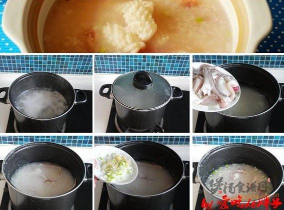 生滚鱿鱼粥的做法