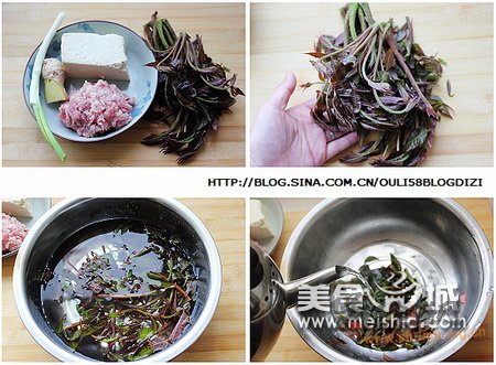 椿香豆腐丸子的做法