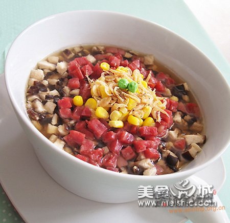 珍珠豆腐羹的做法