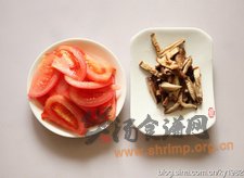 番茄里脊香菇羹的做法