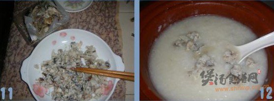 肉片鲫鱼粥的做法