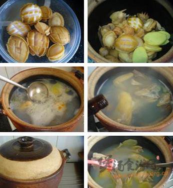 鲜鲍鱼煲鸡的做法