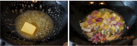 奶香豌豆浓汤的做法