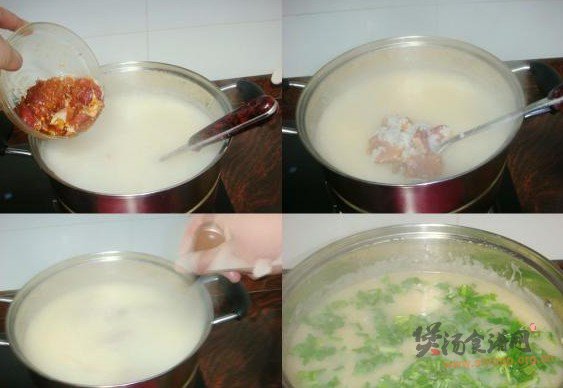 瑶柱腊鸭粥的做法