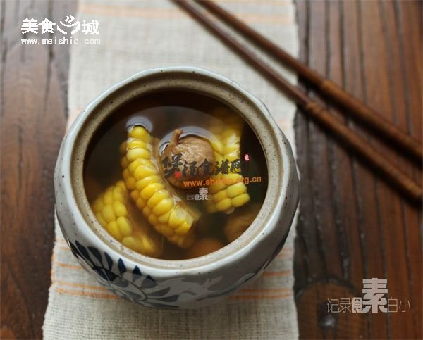 无花果玉米汤的做法