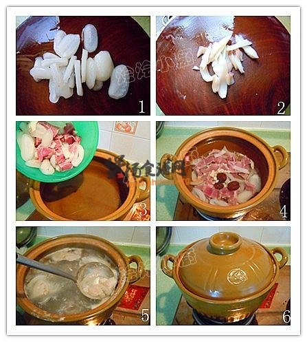 海底椰响螺肉汤的做法
