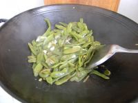孜然扁豆的做法