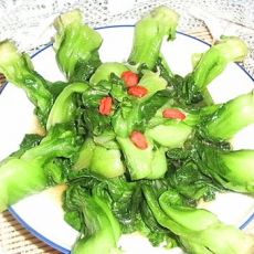 家常菜炒中青的做法