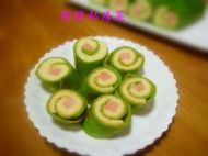 蔬菜火腿鸡蛋卷的做法