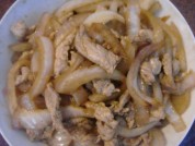 洋葱炒肉片的做法