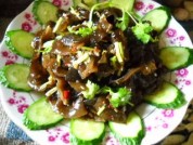 麻辣香茜黑木耳的做法