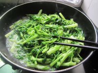 腐乳炒通心菜的做法