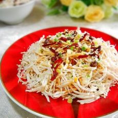 麻辣芝麻鸡丝的做法 麻辣芝麻鸡丝的做法