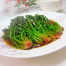 卤香菠菜的做法