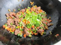 胡萝卜豌豆鸡肝丁的做法