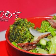 小炒西兰的做法
