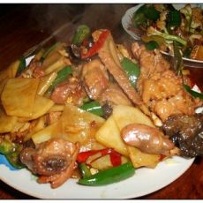 土豆片炒鸡的做法 土豆片炒鸡的做法