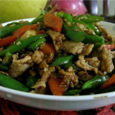 辣椒炒肉的做法