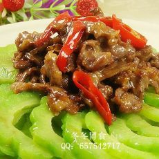 苦瓜牛肉的做法 苦瓜牛肉的做法