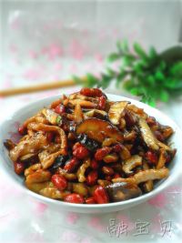麻辣香菇肉丝的做法