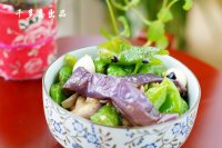青椒炒茄子的做法