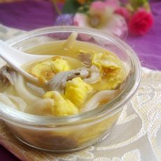 平菇鸡蛋汤的做法 平菇鸡蛋汤的做法