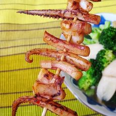 串烤麻辣八爪鱼的做法 串烤麻辣八爪鱼的做法