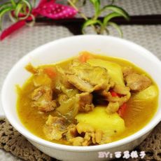咖喱鸡肉的做法