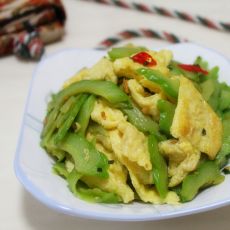苦瓜炒鸡蛋的做法 苦瓜炒鸡蛋的做法