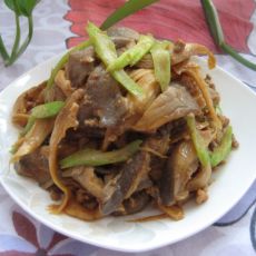 肉末酱炒平菇的做法 肉末酱炒平菇的做法