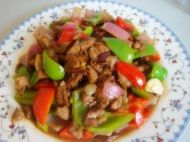 家常菜--肉末什锦小炒的做法