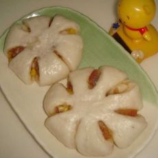 太阳花包(首发)的做法 太阳花包(首发)的做法