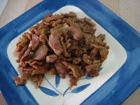 孜然香肉片的做法