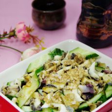 黄瓜拌海螺肉的做法 黄瓜拌海螺肉的做法