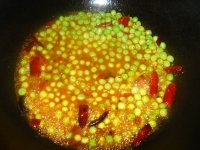 香辣豌豆的做法