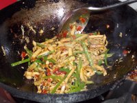 豉味香干鸡丝的做法