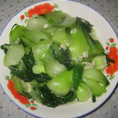 蒜蓉炒油菜的做法