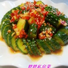 豆瓣小黄瓜的做法 豆瓣小黄瓜的做法