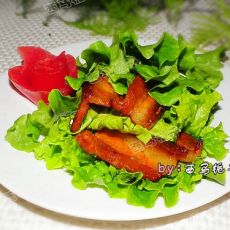蒜香五花肉蔬菜卷的做法