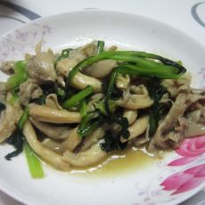 蘑菇烧小白菜的做法 蘑菇烧小白菜的做法