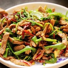 香辣肉丝的做法