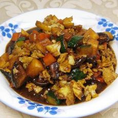 豆瓣酱炒杏鲍菇杂蔬的做法 豆瓣酱炒杏鲍菇杂蔬的做法